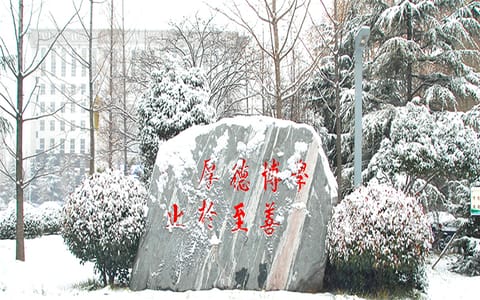 河南师范大学·校园雪景