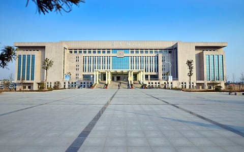 南京航空航天大学金城学院·图书馆正面