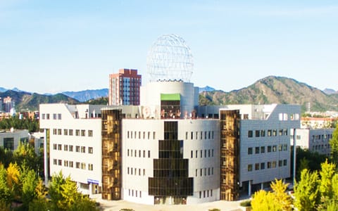 中国石油大学(北京)·航拍主楼