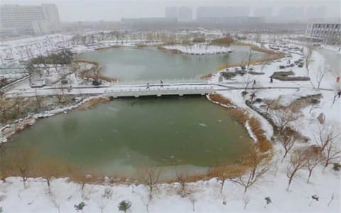 河南工学院·校园雪景