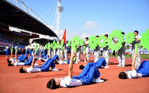 长春汽车职业技术大学·大运会演出