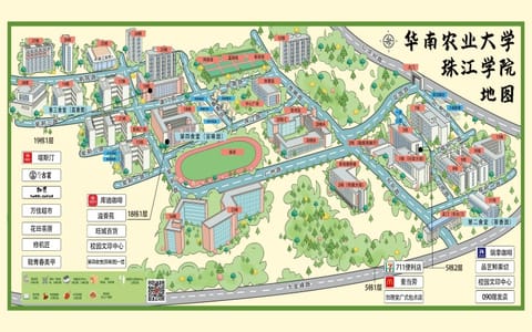华南农业大学珠江学院·校园风光