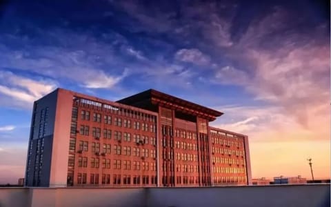 沧州师范学院·晚霞