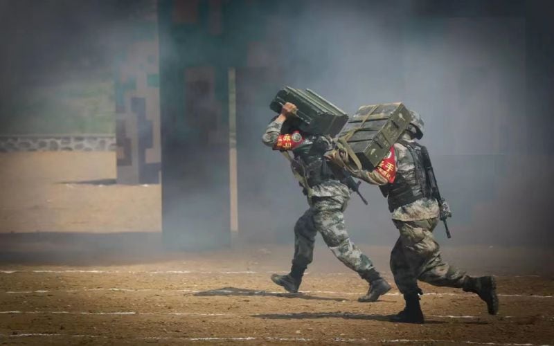 陆军兵种大学主图·校园风光