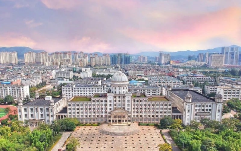 昆明城市学院主图·海源校区全景