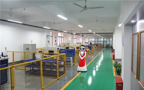 文华学院·机器人实践实训室