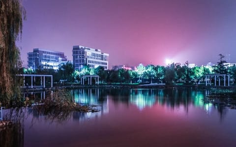 蚌埠学院·校园夜景2