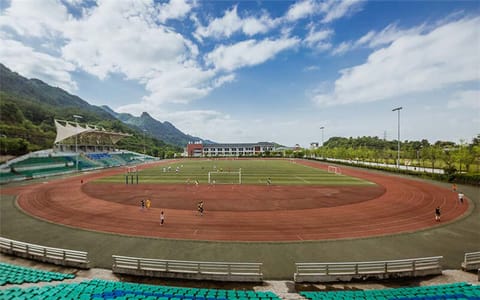 四川外国语大学·校园风光之风雨操场