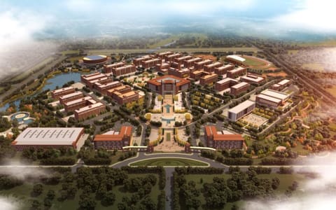 吉林工程技术师范学院·新校区鸟瞰图