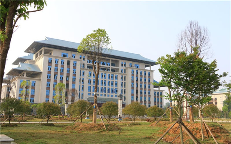 湖北文理学院理工学院主图·图书馆2