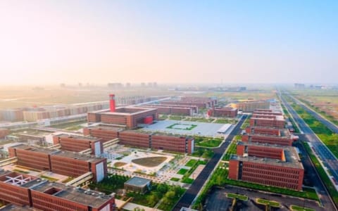 大连理工大学(盘锦校区)·大连理工大学盘锦校区鸟瞰