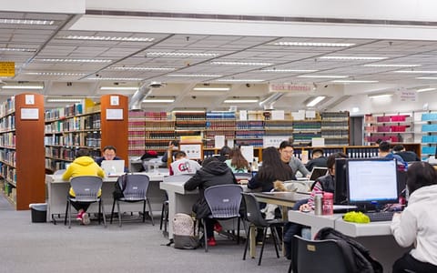 香港城市大学·图书阅览室