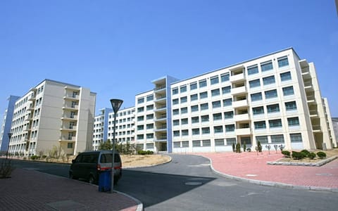 大连医科大学中山学院·学生宿舍一角