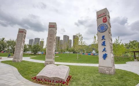 兰州交通大学·校园一角