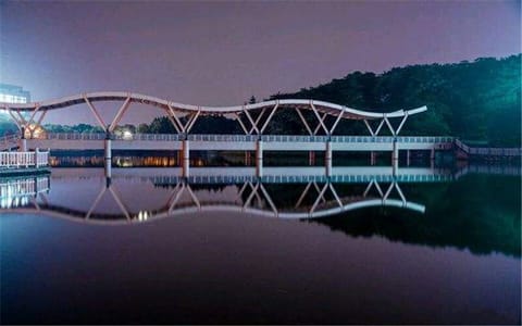 湖北经济学院法商学院·夜色校园