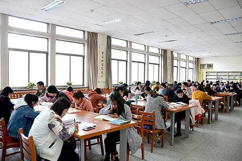 甘肃农业大学·静谧的图书馆