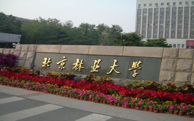 北京林业大学主图·校门