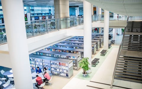 哈尔滨工业大学(深圳)·图书馆阅览区