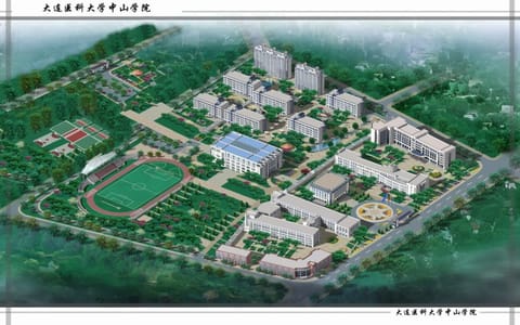 大连医科大学中山学院·鸟瞰图
