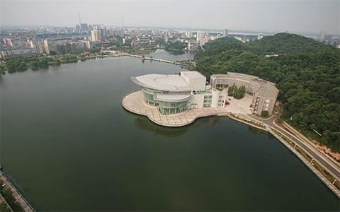 湖北师范大学·湖北师范大学大剧院鸟瞰