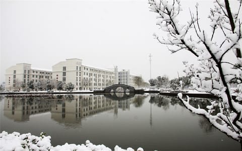 安徽文达信息工程学院·雪景2