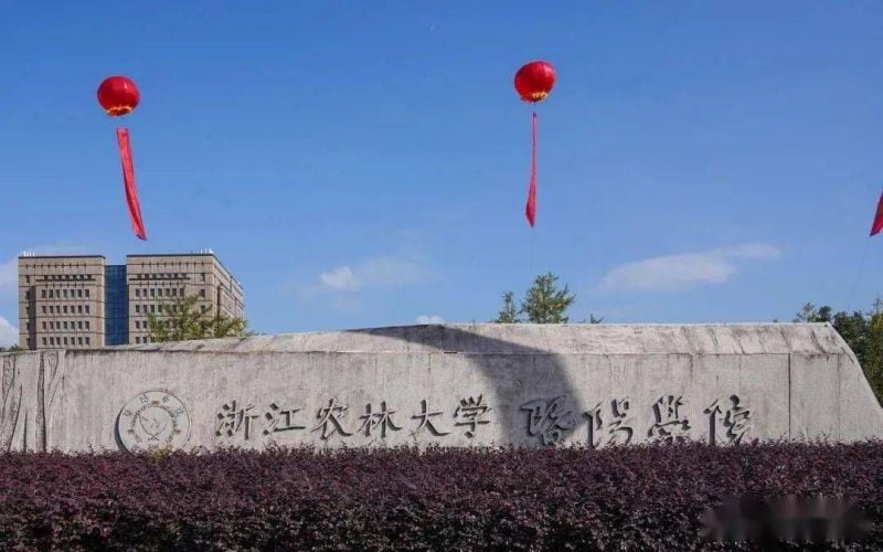 浙江农林大学暨阳学院主图·校门