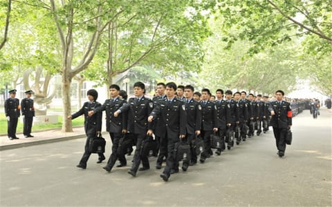 郑州警察学院·校园一角2