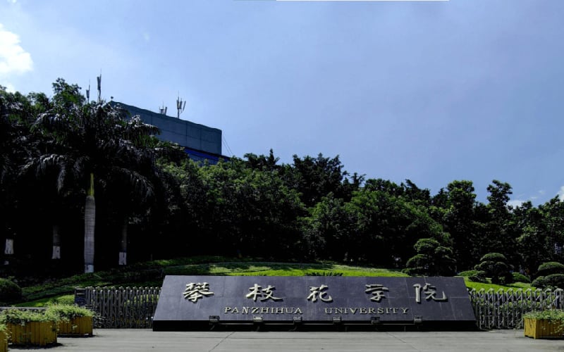 攀枝花学院主图·校门