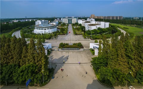 湖北大学知行学院·校园俯视