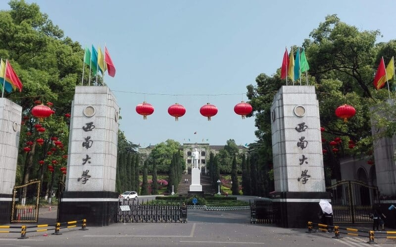 西南大学主图·校门