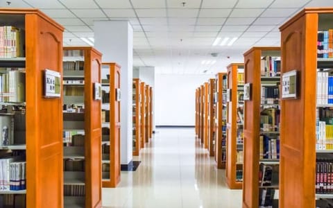 巢湖学院·图书馆一角