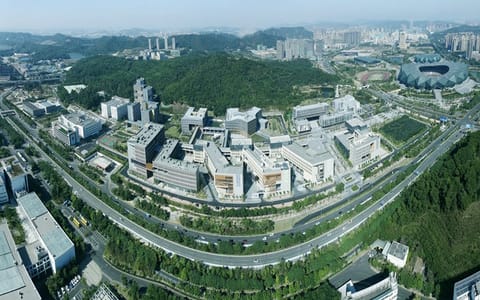 香港中文大学(深圳)·14大学全景图