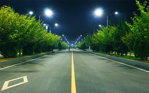 黔南民族师范学院·民族大道夜景