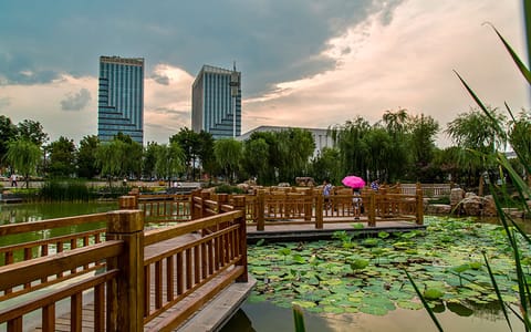 河北师范大学·洗月湖2