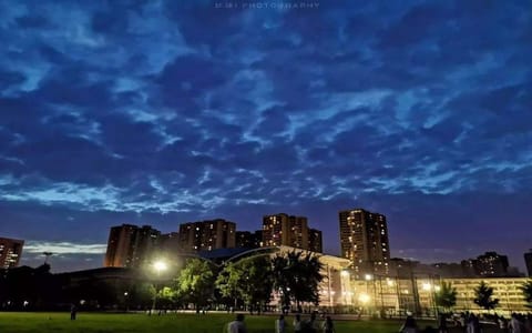 西安体育学院·校园夜景