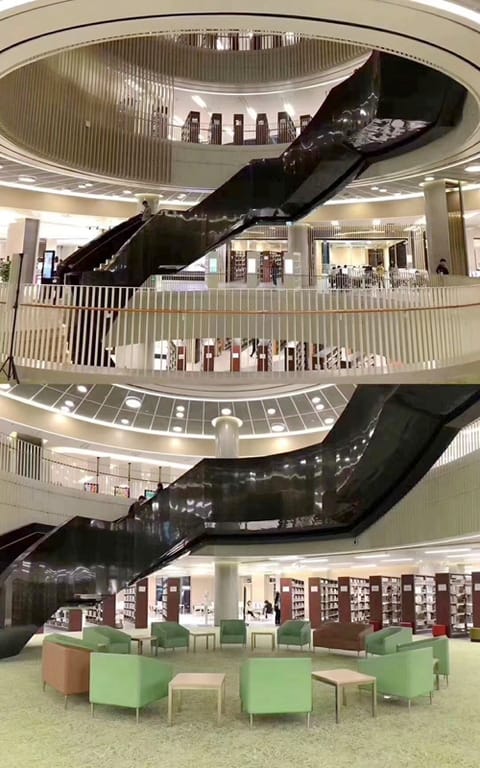 北师香港浸会大学·图书馆内景