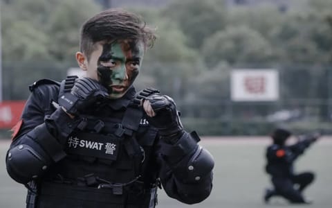 江苏警官学院·训练