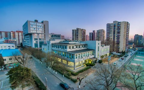 北京邮电大学(宏福校区)·俯拍学生餐厅