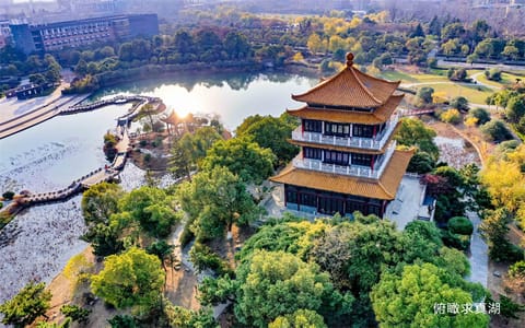 江西科技学院·俯瞰求真湖