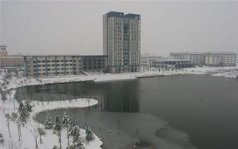 湖州师范大学·冬日雪景