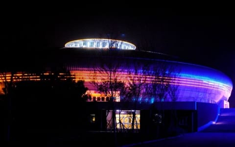 沈阳航空航天大学·体育馆夜景