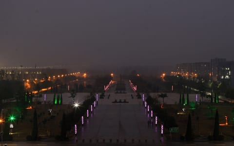 蚌埠学院·校园夜景