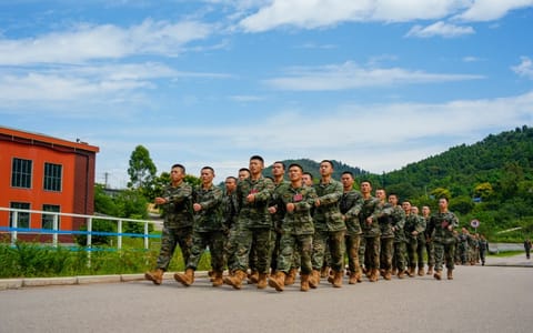 武警警官学院·训练日常