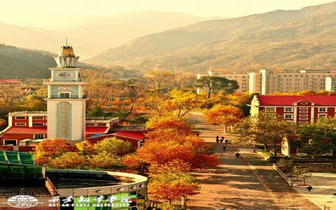 西安翻译学院·秋景