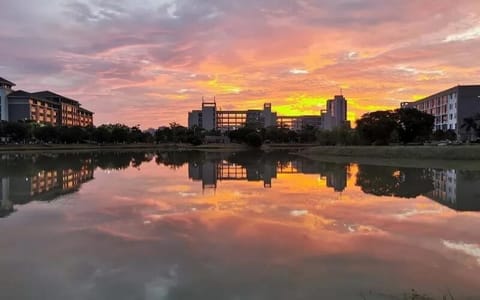 福建理工大学·夕阳