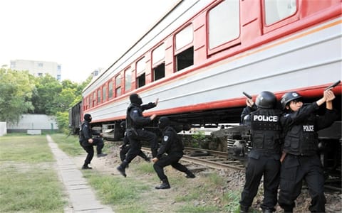 郑州警察学院·校园一角